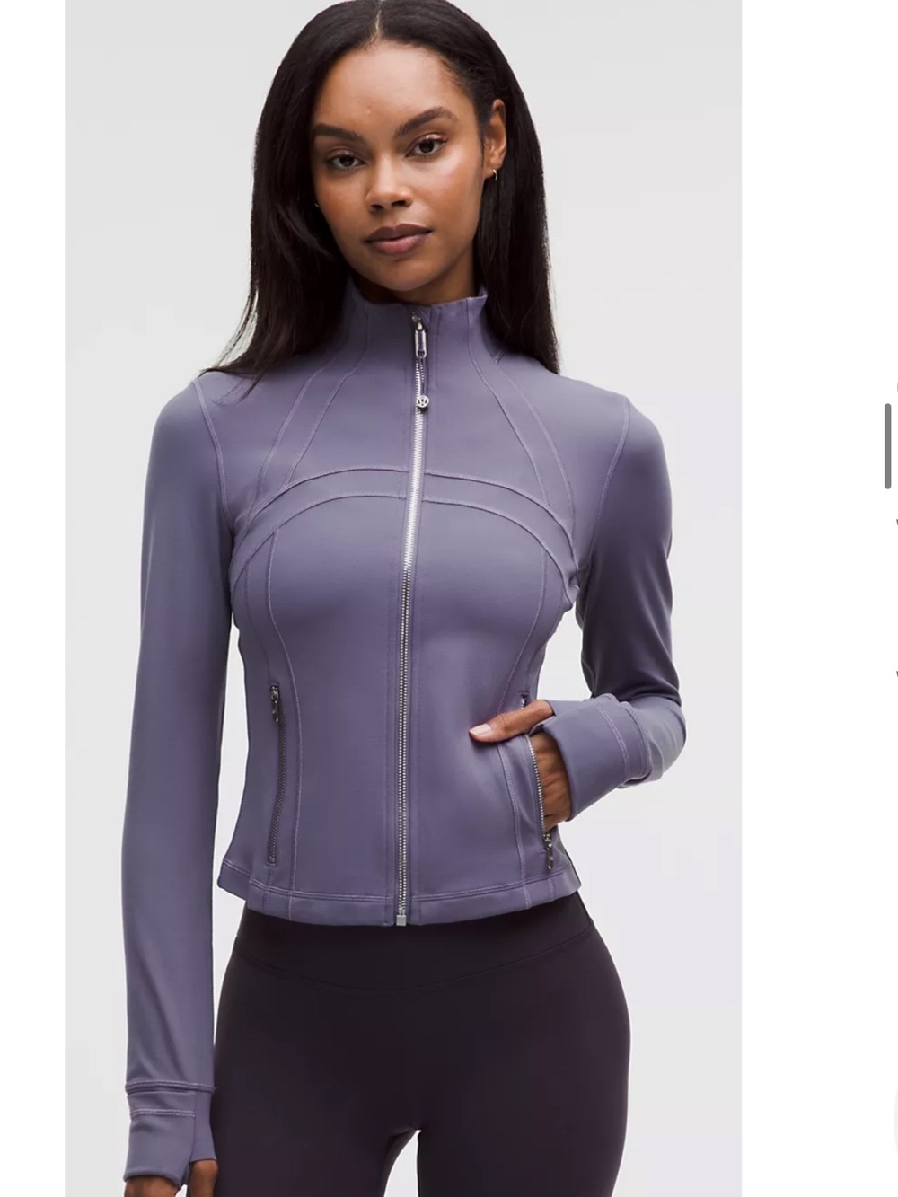 Lululemon Nulu define cropped jacket